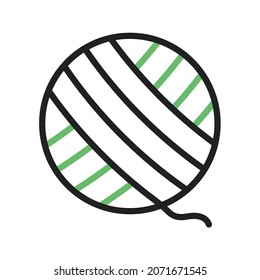 Imagen vectorial de icono de yarn. También se puede utilizar para objetos varios. Adecuado para aplicaciones móviles, aplicaciones web y medios impresos.