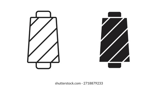 Ícones de fio definidos isolados na ilustração de vetor plano de fundo branco.