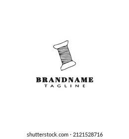 yarn logo icon design template modern vector illustration