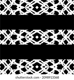 Yarn Motifs Pattern for Decoration or Background