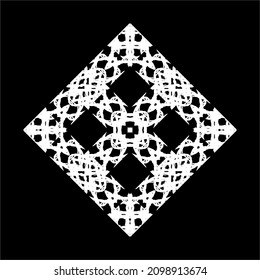 Yarn Motifs Pattern for Decoration or Background