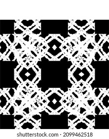 Yarn Motifs Pattern for Decoration or Background
