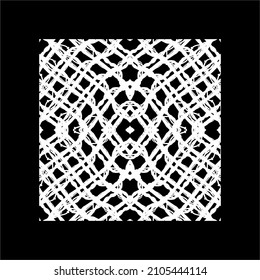 Yarn Motifs Pattern for Decoration or Background