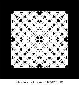 Yarn Motifs Pattern for Decoration or Background