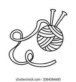 Yarn Spool Icon Vector On White Stock Vector (Royalty Free) 2084584600 ...