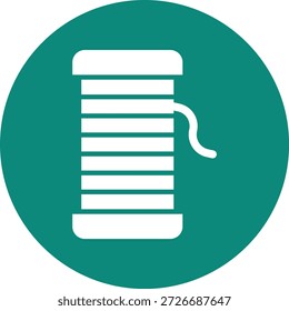 Garn-Vektorsymbol-Designgrafik