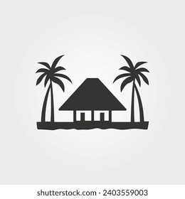 The Yasawa Islands icon - Simple Vector Illustration