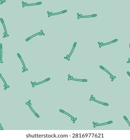 yatra stick pilgrim staff line seamless pattern yatra stick pilgrim staff thin line illustration