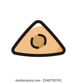 Yatsuhashi outline icon for graphic design, apps and websites