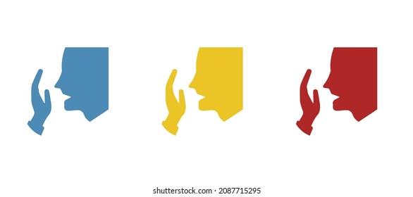 yawning man icon, vector illustration