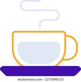 YAY business icon with purple orange outline style. symbol, set, web, line, technology, internet, design. Vector Illustration
