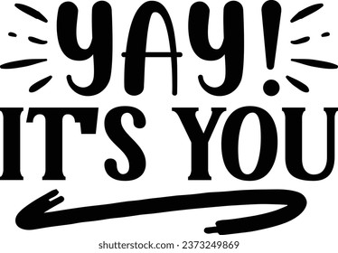 Yay, it's you - Doormat design