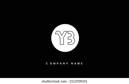 YB, mediante el monograma de letras de alfabeto