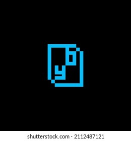 YB creativo concepto de diseño de logotipo de letra para su venta en un diseño profesional de alta calidad que se imprimirá en cualquier medio impreso