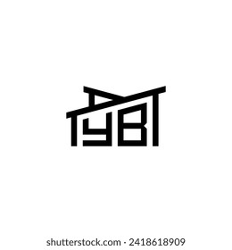 YB Initial Letter in Real Estate Logo concept.eps YB Initial Letter in Real Estate Logo concept