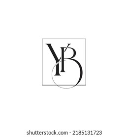 YB logo - Boutique and Fashion Luxury Logo