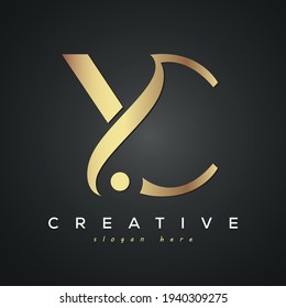 YC creative luxury letter logo