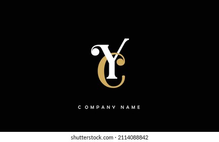 YC, CY Alphabets Letters Logo Monogram