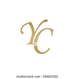 YC initial monogram logo