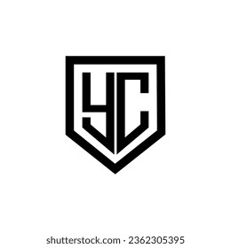 YC Letter Logo Design, Inspiration for a Unique Identity. Modern Elegance and Creative Design. Watermark Your Success with the Striking this Logo.