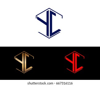 YC letters linked with hexagon shape logo
