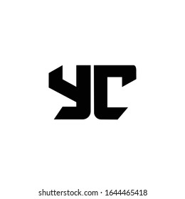 yc logo designed with Letter y and c in vector format.