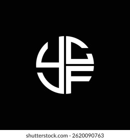 YCF logo YCF icon YCF vector monogram letter minimalist triangle YCF flat Unique modern flat abstract logo design.
