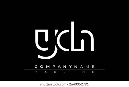 YCH abstract letter design. Modern Business Logo Design With Abstract Typography and Contemporary Style
