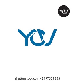 YCV Logo Letter Monogram Design