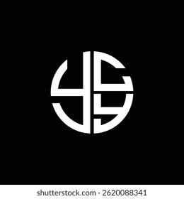YCY logo YCY icono YCY Vector YCY monograma YCY letra YCY minimalista YCY triángulo YCY YCYflat Diseño de logotipo abstracto plano moderno único.
