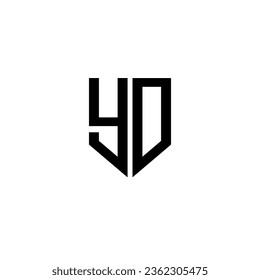 YD Letter Logo Design, Inspiration for a Unique Identity. Modern Elegance and Creative Design. Watermark Your Success with the Striking this Logo.