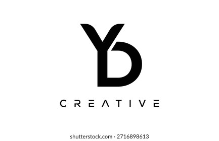 YD Letter Monogram Logo for Modern Creative Brand Identity