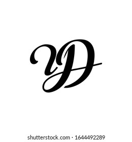 YD logo designed with Letter y and d in vector format.