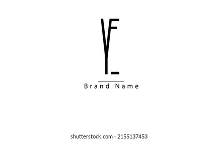 YE EY E modelo de monograma abstracto del logotipo del vector