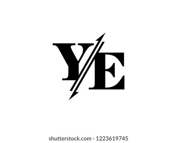 YE initials logo sliced