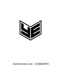 YE Logo Letters initial Designs Template