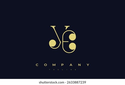 YE Typography Logo Design. Stylish monogram design depiction featuring the letters Y and E combined in an artistic signature style, delivering a unique and creative visual representation.
