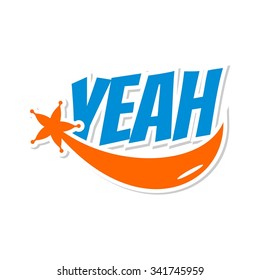 Yeah Happy Smile Letters