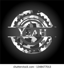 Yeah on grey camo texture