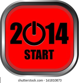year 2014 icon