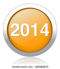 year 2014 icon