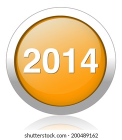 year 2014 icon