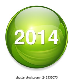 year 2014 icon