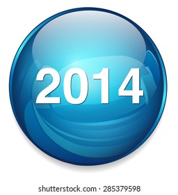 year 2014 icon