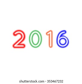 Year 2016 Number / Neon