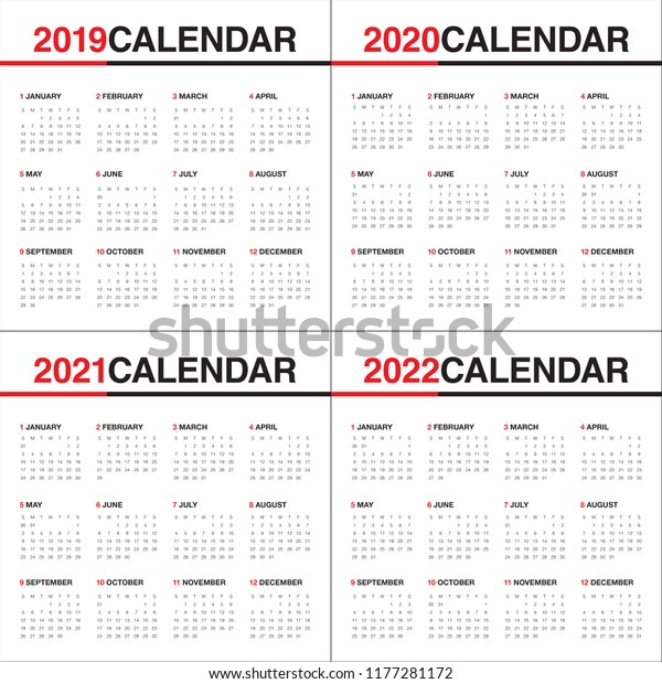 2019 2022 Calendar