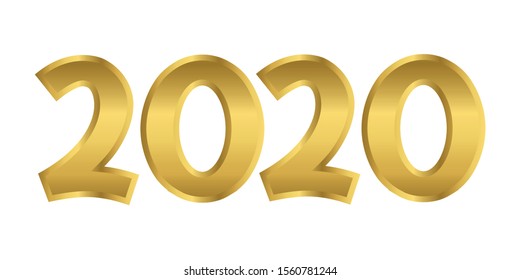 year 2020 in golden numbers