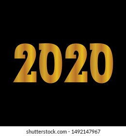 Year 2020 Lettering Design Vector 4