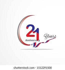 Year Anniversary celebration Vector Template Design Illustration
