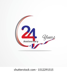 Year Anniversary celebration Vector Template Design Illustration